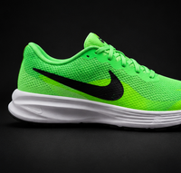 NIKE MEN'S NEON GREEN RUNNING SHOES | BREATHABLE LIGHTWEIGHT SPORTS SNEAKERS