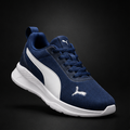 PUMA MEN'S NAVY BLUE LIGHTWEIGHT RUNNING &  CASUAL SPORTS SHOES