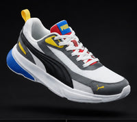 PUMA MEN’S WHITE MULTICOLOR SPORTS RUNNING SHOES