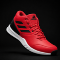 ADIDAS MEN'S RED SPORTS RUNNING SHOES | LIGHTWEIGHT TRAINING SNEAKERS